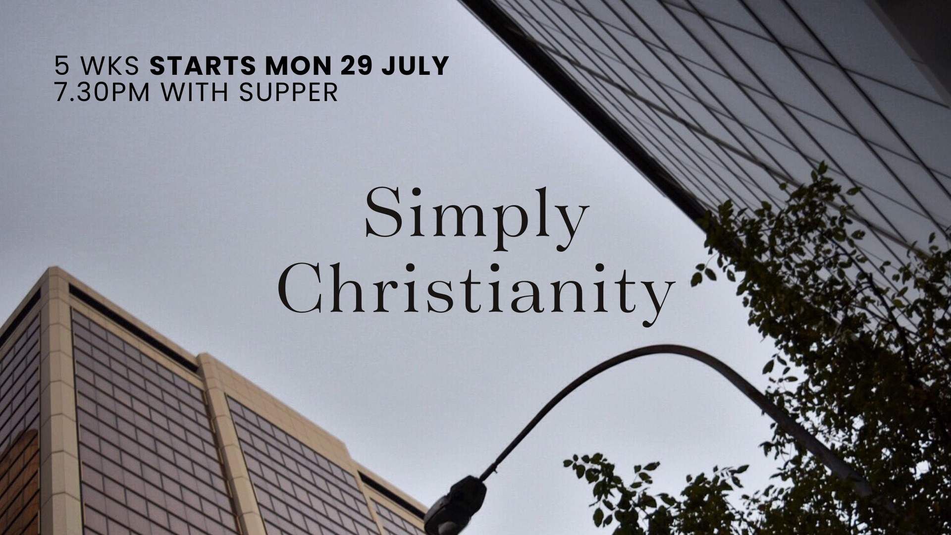 Simply Christianity 2024 Presentation